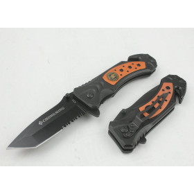 3Cr13 Stainless Steel Tank 332 Rescue Knife Folding Knife Gadget Tool UD400943